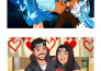 draw you in any anime style naruto, dragon ball z, one piece, disney and more